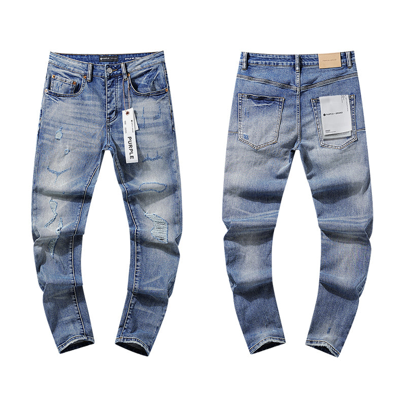 PURPLE DENIM JEEN
