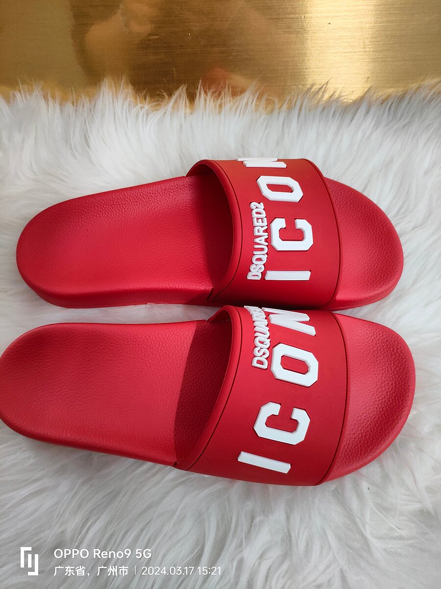 DSQUARE   SLIPPERS