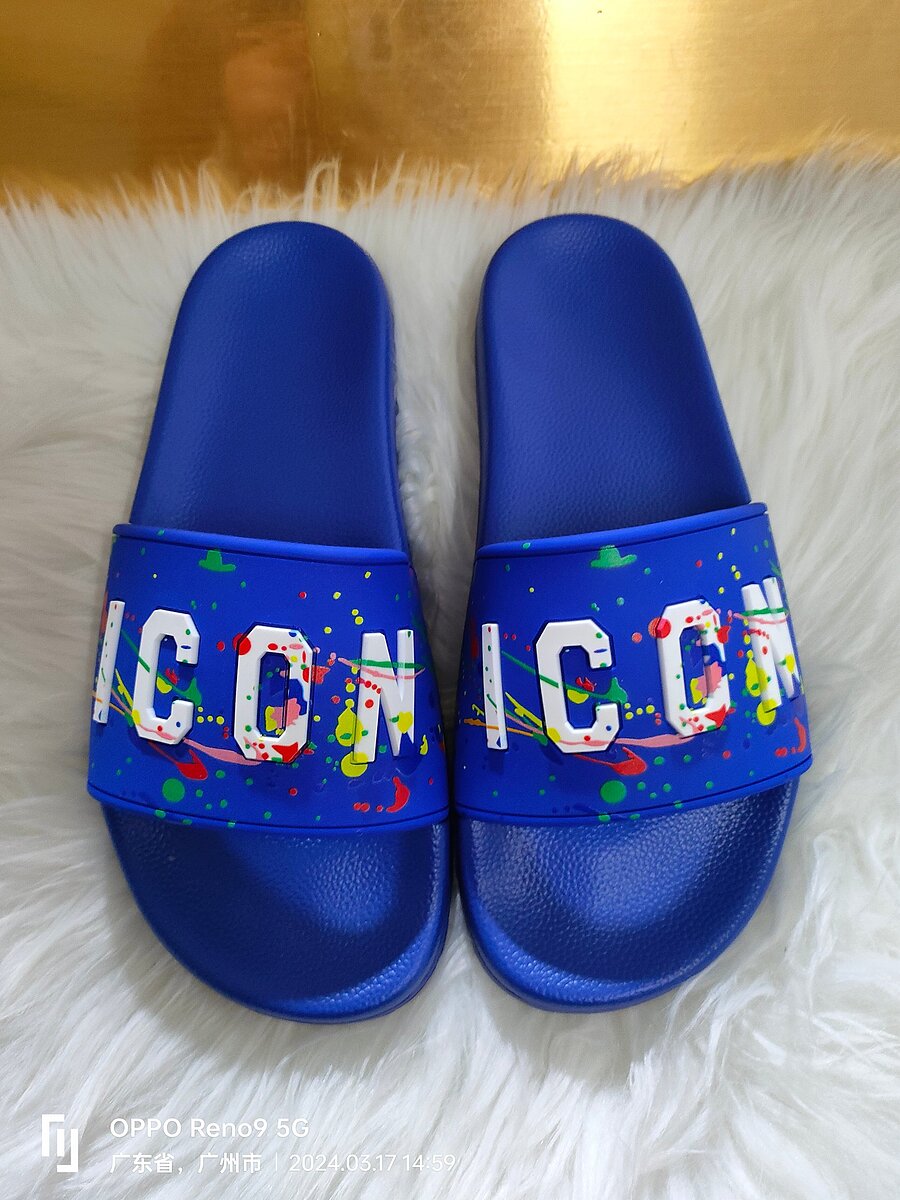 DSQUARE   SLIPPERS